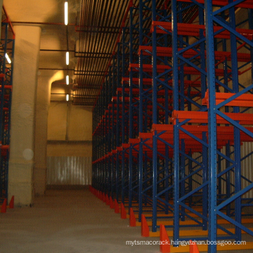 Powder coated heavy capacity pallet racking/drive in racking for warehouse